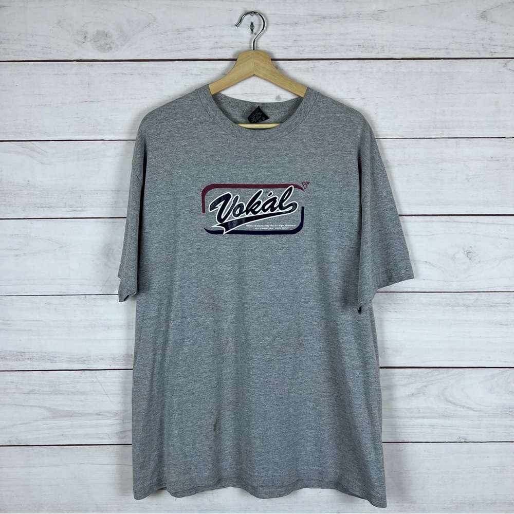 Vintage Y2K Vokal Hip Hop T-Shirt XL